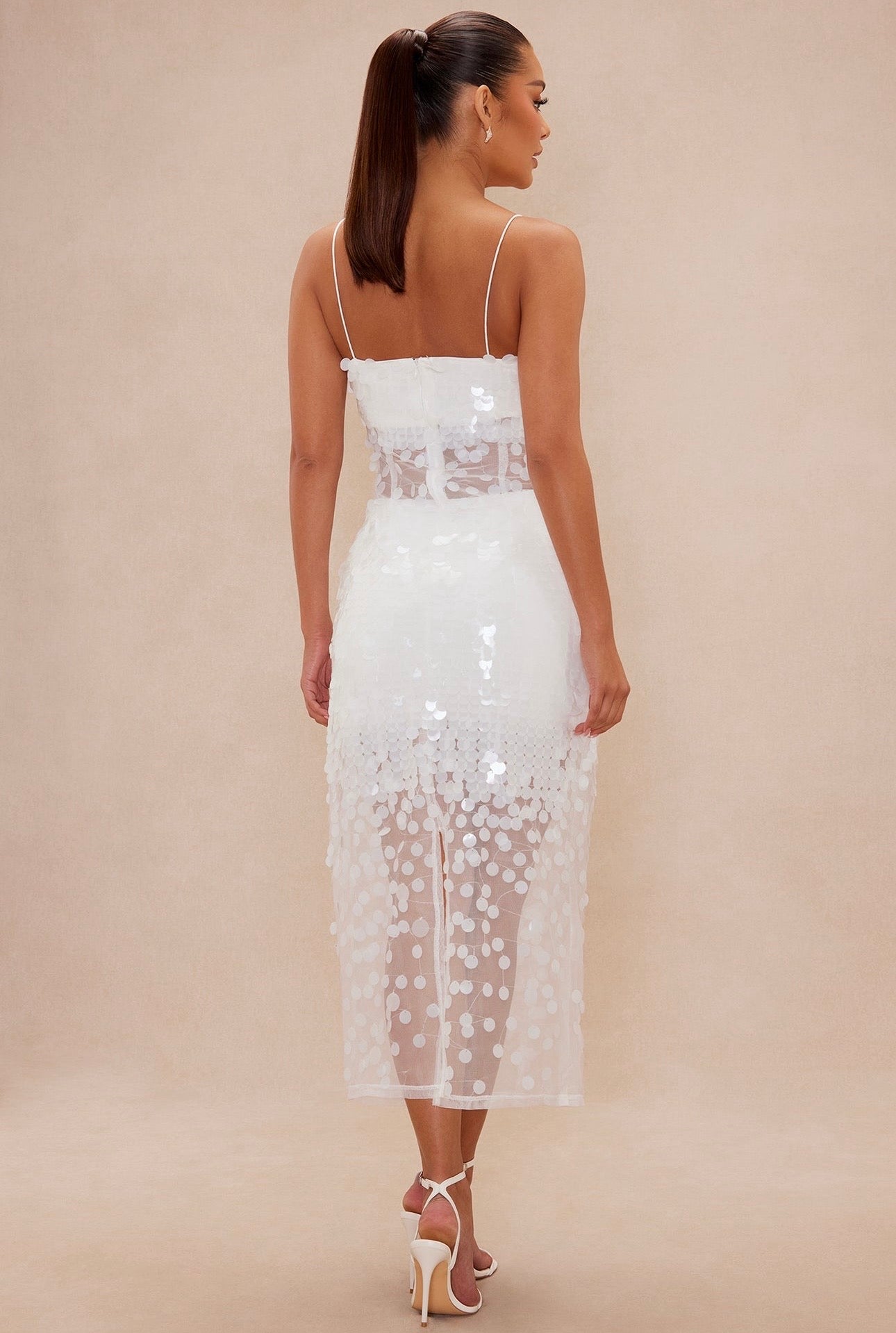 Tia Sequin Maxi Dress