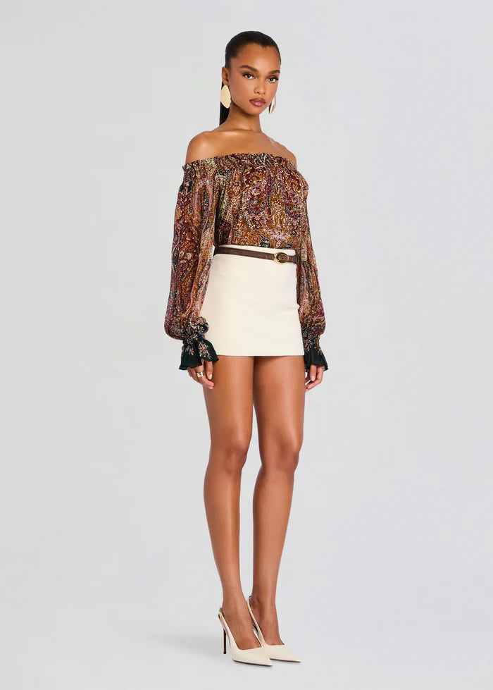Hermant & Nandita Ruza Smocked Top