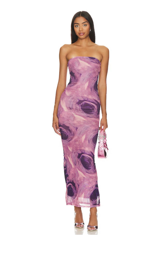 More to Come Oksana Gown in Purple