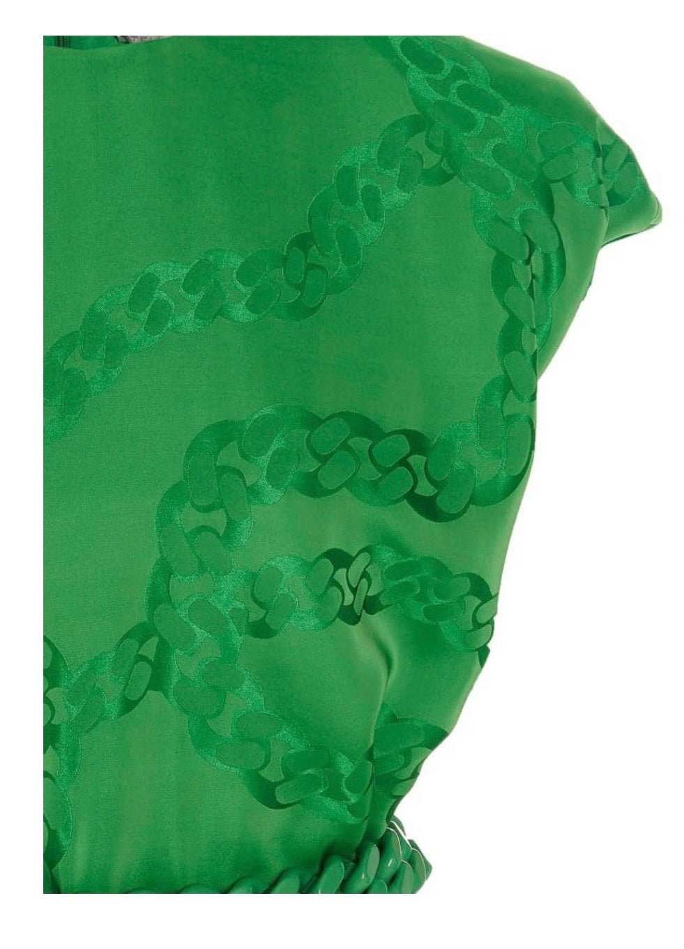 Stella McCartney Jacquard mini dress with chain detail