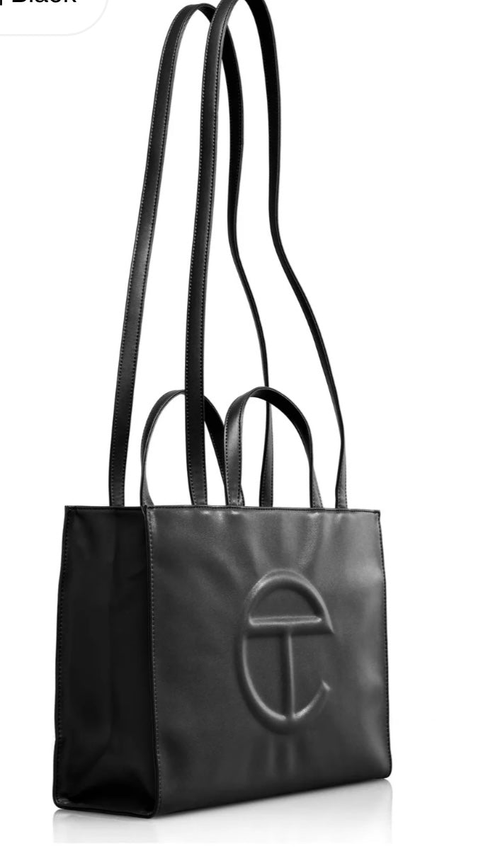 Telfar Medium Shopping Bag - Black