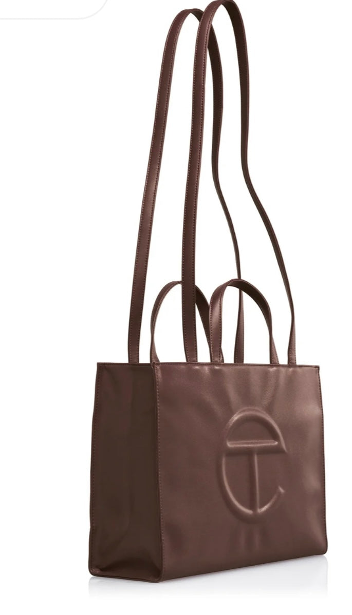 Telfar Medium Shopping Bag - Brown