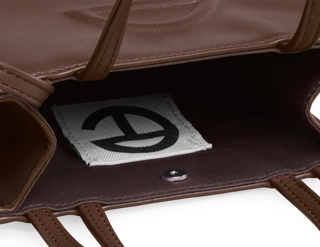 Telfar Small Shopping Bag - Brown